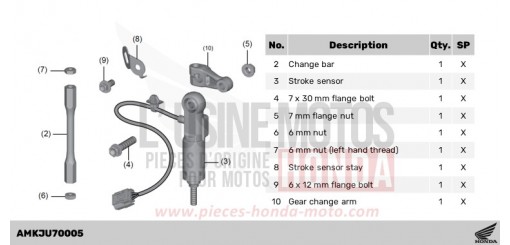 QUICK SHIFTER CB1000RAP de 2023